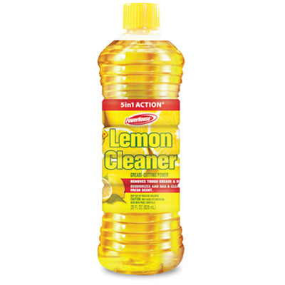 POWERHOUSE MULTI PURPOSE CLEANER 28oz LEMON CLEAN(cs/12)