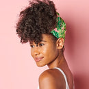 ADAMA WIDE SATIN LINED HEADBAND  TROPICAL