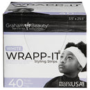 Wrapp-It Styling Strips 40'S White