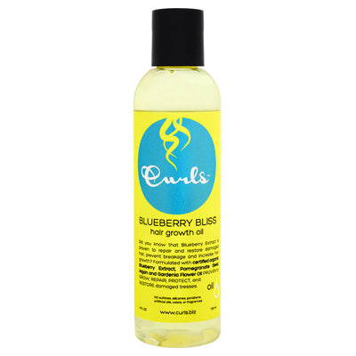 CURLS BLUEBERRY & MINT GROWTH OIL 4oz (CS/6)