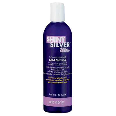 ONE 'N ONLY SHINY SILVER ULTRA CONDITIONING SHAMPOO 12oz
