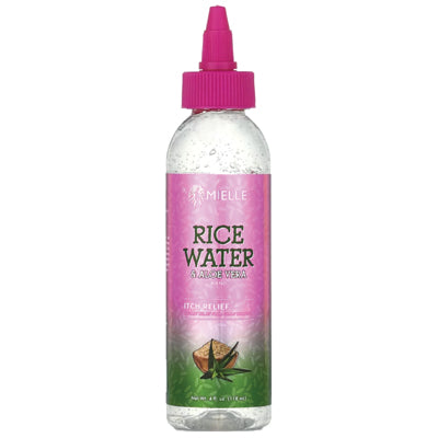 MIELLE RICE WATER & ALOE ITCH RELIEF 4oz (cs/6)