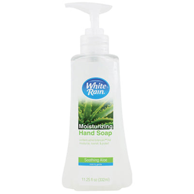 WHITE RAIN HAND SOAP 11.25oz ALOE (cs/12)