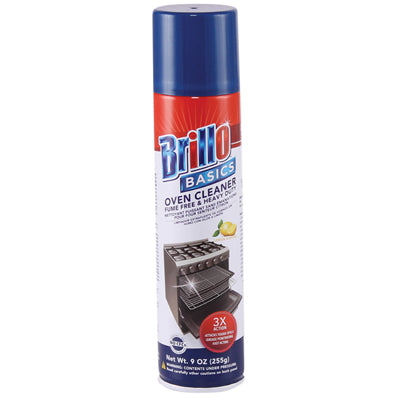 BRILLO OVEN CLEANER FUME FREE 9oz (cs/12)