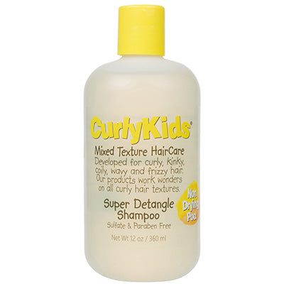CURLY KIDS SUPER DETANGLE SHAMPOO 12oz (cs/6)