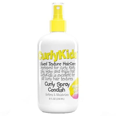CURLY KIDS CURLY SPRAY CONDISH 8oz (cs/6)