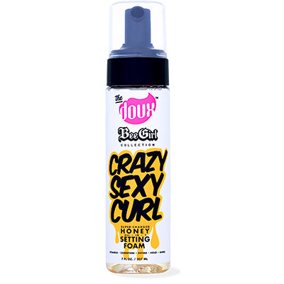 THE DOUX BEE GIRL CRAZY SEXY CURL SETTING FOAM 7oz