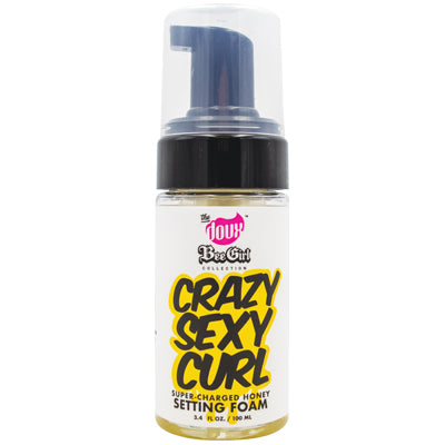 THE DOUX BEE GIRL CRAZY SEXY CURL SETTING FOAM 3.4oz