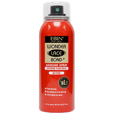 EBIN WONDER LACE BOND ADHESIVE SPRAY 2.7oz ACTIVE (DL/24)