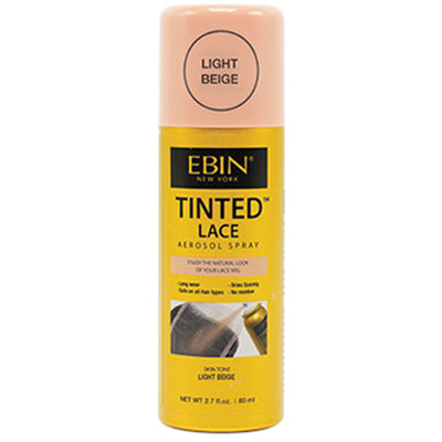 EBIN TINTED LACE SPRAY 2.7oz LIGHT BEIGE