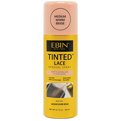 EBIN TINTED LACE SPRAY 2.7oz MEDIUM WARM BEIGE