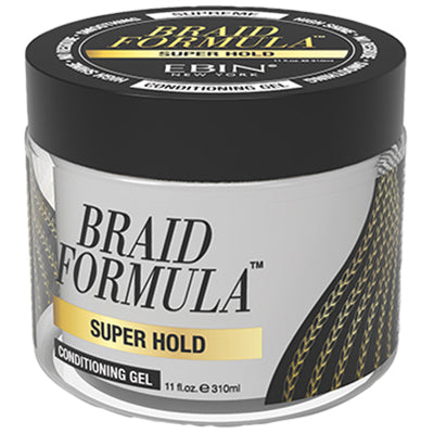 EBIN BRAID FORMULA CONDITIONING GEL 11oz SUPER HOLD