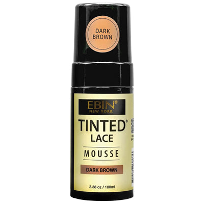 EBIN TINTED LACE MOUSSE 3.38oz DARK BROWN