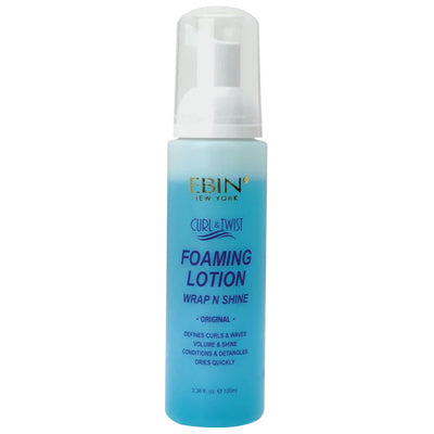 EBIN CURL & TWIST FOAMING LOTION 3.38oz ORIGINAL