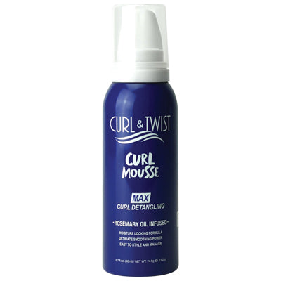 EBIN CURL & TWIST CURL MOUSSE 2.7oz DETANGLING (DL/24)