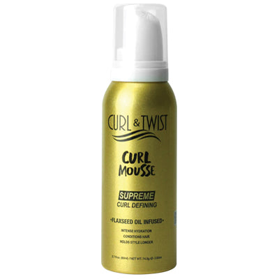 EBIN CURL & TWIST CURL MOUSSE 2.7oz CURL DEFINING (DL/24)