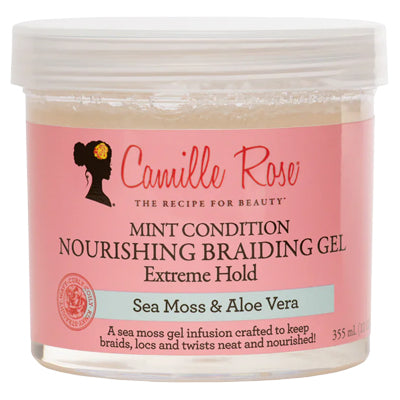 CAMILLE ROSE MINT CONDITION BRAIDING GEL12oz EXTREME HOLD (cs/6)