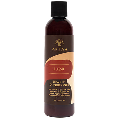 AS I AM LEAVE IN CONDITIONER 8oz (cs/12)