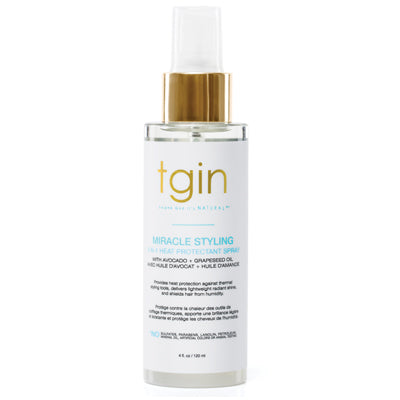 TGIN MIRACLE STYLING 3IN1 HEAT PROTECTANT SPRAY 4oz (cs/6)
