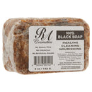 RA COSMETICS 100% AFRICAN BLACK SOAP BAR 5oz UNSCENTED