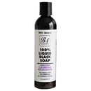 RA COSMETICS 100% BLACK SOAP LIQUID 8oz UNSCENTED