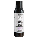 RA COSMETICS 100% BLACK SOAP LIQUID 4oz UNSCENTED