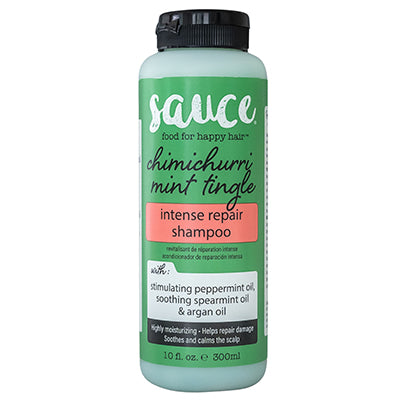 SAUCE CHIMICHURRI MINT TINGLE  INTENSE REPAIR SHAMPOO 10oz *