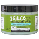 SAUCE GUACAMOLE WHIP DEEP  MOISTURE HAIR MASK 12oz *