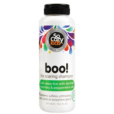 SO COZY KIDS BOO LICE SCARING  SHAMPOO 12oz (DL/3)  *