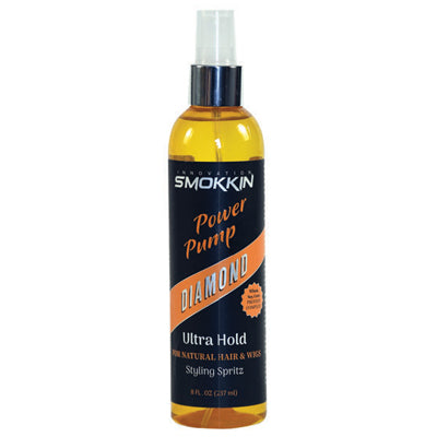 SMOKKIN POWER PUMP DIAMOND ULTRA HOLD STYLING SPRITZ 8oz
