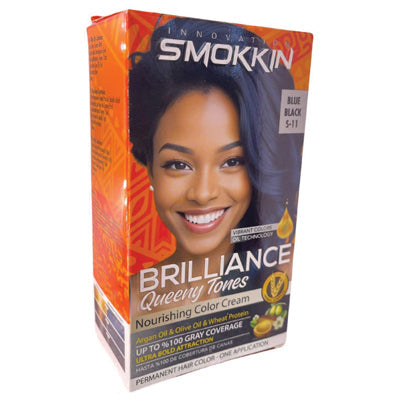 SMOKKIN BRILLIANCE HAIR COLOR KIT BLUE BLACK S-11 (cs/12)