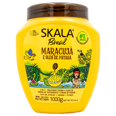 SKALA BRASILCREAM TREATMENT 35.2oz MARACUJA E OLEO DE PATAUA (CS/6)