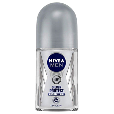 NIVEA MEN ROLL ON DEODORANT 50ml SILVER PROTECT AP