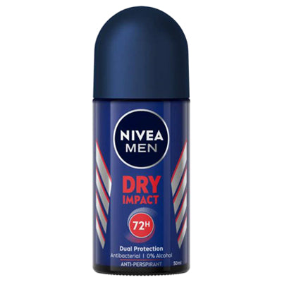 NIVEA MEN ROLL ON DEODORANT 50ml DRY IMPACT AP