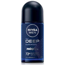 NIVEA ROLL ON DEODORANT MEN 50ml DEEP DARKWOOD (CS/24)