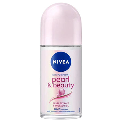 NIVEA ROLL ON DEODORANT 50ml PEARL & BEAUTY AP