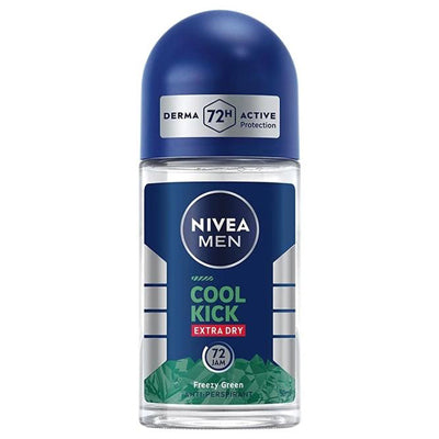 NIVEA ROLL ON DEODORANT MEN 50ml COOL KICK FREEZY GREEN
