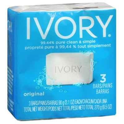 IVORY BAR SOAP 90gr ORIGINAL 24/3's (CS/24)