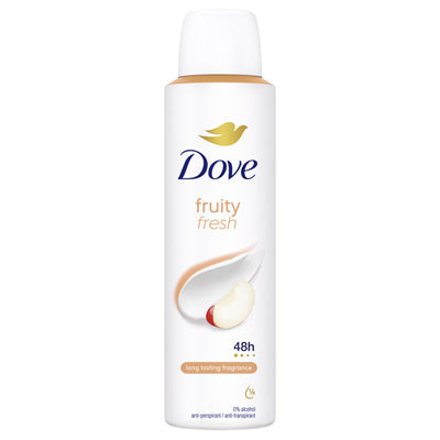 DOVE DEODORANT SPRAY 150ml FRUITY (CS/6)