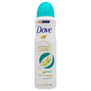 DOVE DEODORANT SPRAY 150ml PEAR & ALOE (CS/6)
