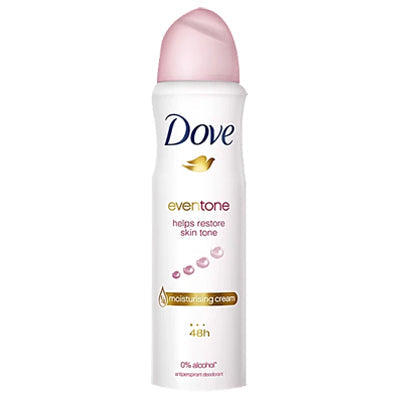DOVE DEODORANT SPRAY 150ml EVENTONE (CS/6)
