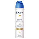DOVE DEODORANT SPRAY 150ml ORIGINAL (CS/6)