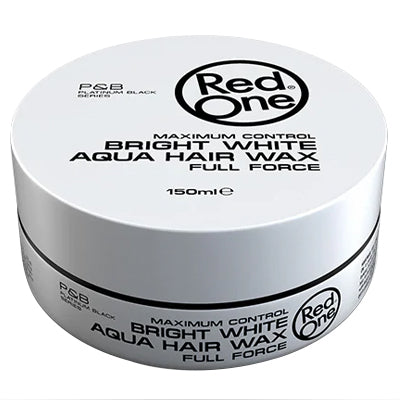 RED ONE AQUA HAIR WAX 5oz 150ML WHITE (DL/12)