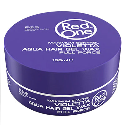 RED ONE AQUA HAIR WAX 5oz 150ML VIOLETTA (DL/12)
