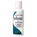 ADORE SEMI PERMANENT HAIR COLOR 4oz AQUAMARINE #117 (DL/12) #76010117