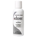 ADORE SEMI PERMANENT HAIR COLOR 4oz PLATINUM #150 (DL/12) #76010150