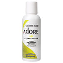 ADORE SEMI PERMANENT HAIR COLOR 4oz COSMIC YELLOW #161 (DL/12) #76010161