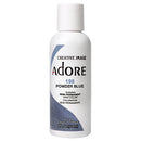 ADORE SEMI PERMANENT HAIR COLOR 4oz POWDER BLUE #198 (DL/12) #76010198