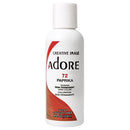 ADORE SEMI PERMANENT HAIR COLOR 4oz PAPRIKA #72 (DL/12) #76010412