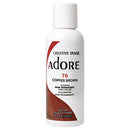 ADORE SEMI PERMANENT HAIR COLOR 4oz COPPER BROWN #76 (DL/12) #76010413